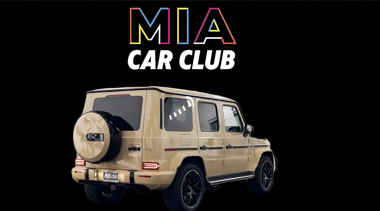 MERCEDES BENZ AMG G63 G-WAGON SUV RENTAL MIAMI