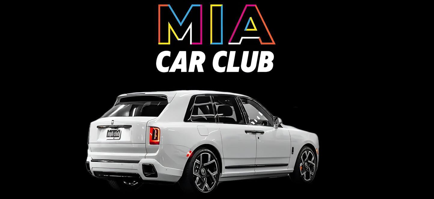 ROLLS ROYCE CULLINAN BLACK BADGE SUV RENTAL MIAMI